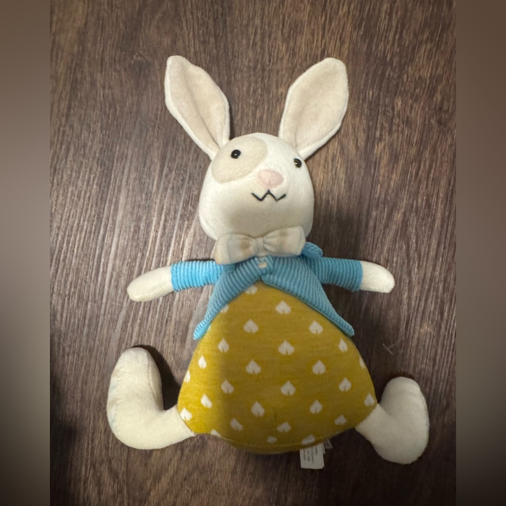 Jellycat Lewis Bunny Rabbit Plush with Bow Tie and Little Jacket